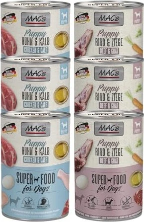 MAC's Dog Puppy, 2.40kg (6x 400g)