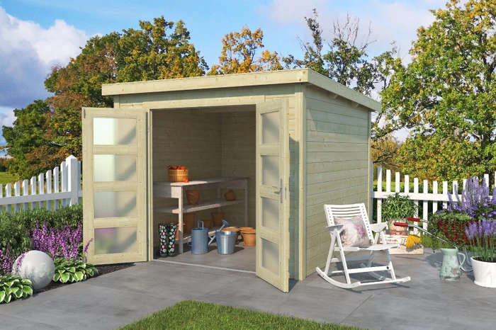 Lasita Maja Zambezi 5 Gartenhaus natur