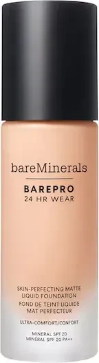 bareMinerals barePro 24h Matte Comfort Liquid Foundation fair 15 cool LSF20, 30ml