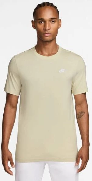 Nike Sportswear Club Funktionsshirt kurzarm light khaki (Herren)