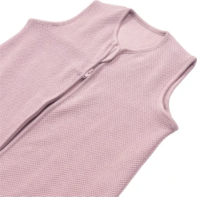 Meyco Studio Classic Schlafsack ungefüttert Gr.60, 1TOG, 0-4M purple pink