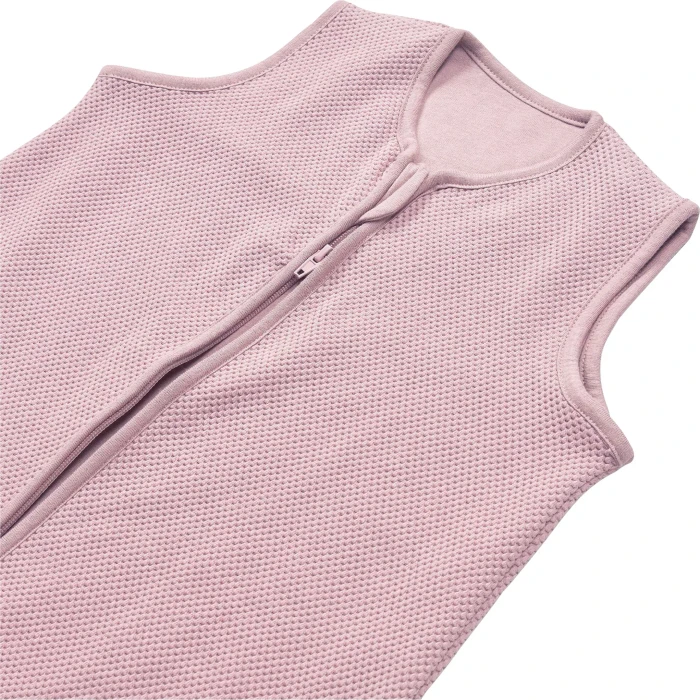 Meyco Studio Classic Schlafsack ungefüttert Gr.60, 1TOG, 0-4M purple pink