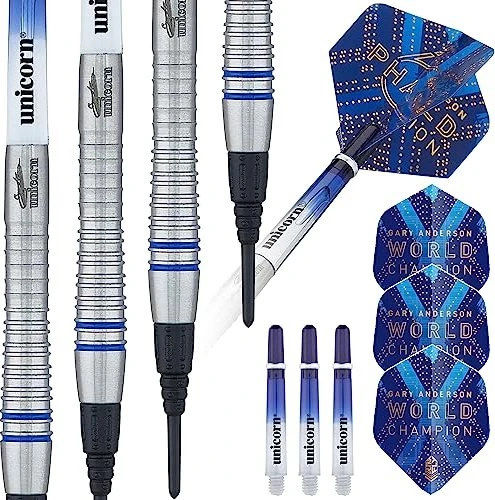Unicorn World Champion Gary Anderson Phase 6 Dartpfeil Set 18g