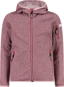 CMP Knit-Tech Fleece Jacke dawn pink/peony (Junior)