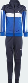 adidas Tiberio 3-Streifen Colorblock Shiny Trainingsanzug legend ink/white/semi lucid blue (Junior)