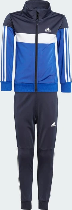 adidas Tiberio 3-Streifen Colorblock Shiny Kids Trainingsanzug (Junior)