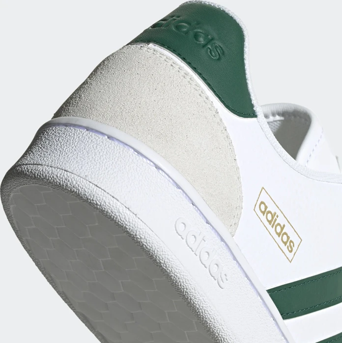 adidas Grand Court SE cloud white/collegiate green/orbit grey