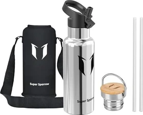 Super Sparrow To Go Isolierflasche 500ml stainless steel