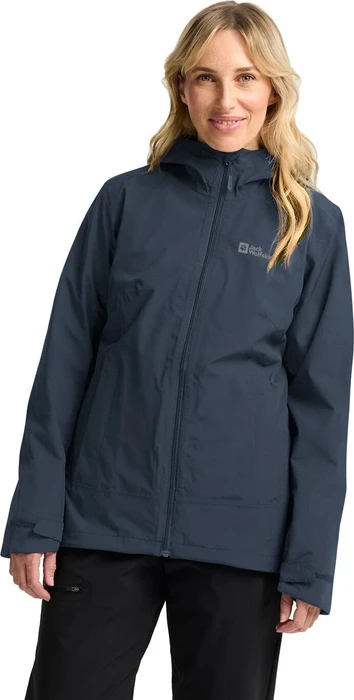 Jack Wolfskin Moonrise 3in1 Funktionsjacke midnight sky (Damen)