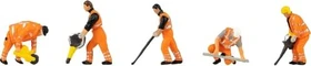 Faller Miniaturfiguren - Gleisbauarbeiter Epoche V H0