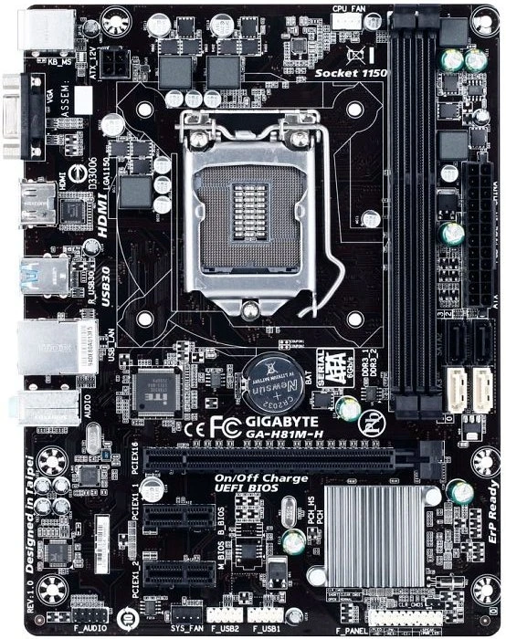 GIGABYTE GA-H81M-H (Intel 1150)