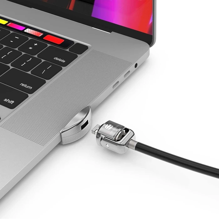 Maclocks Ledge Adapter inkl. Kabelschloss mit Schlüssel für Macbook Pro 16"