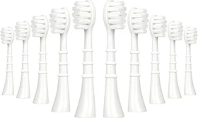 HappyBrush Schall Vibe 3 Ersatzbürste white mint, 3 Stück