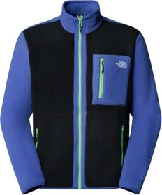 The North Face Yumiori Fleece Full Zip Jacke tnf black/indigo plum/meta lime (Herren)