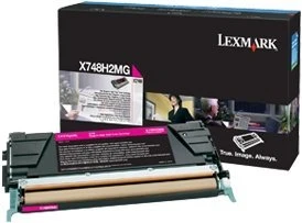 Lexmark Toner X748H2MG magenta hohe Kapazität