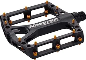 Reverse Black ONE Plattformpedale schwarz/gold