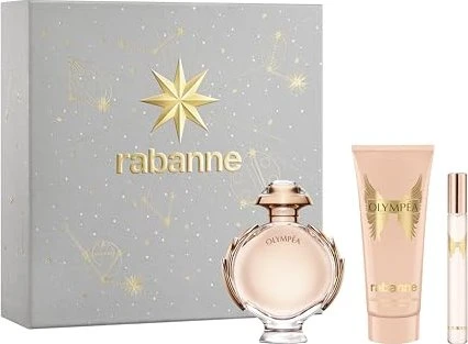 Paco Rabanne Olympéa EdP 80ml + EdP 10ml + Body Lotion 100ml Duftset