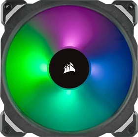 Corsair ML Series ML140 PRO RGB LED Premium Magnetic Levitation Fan, 140mm