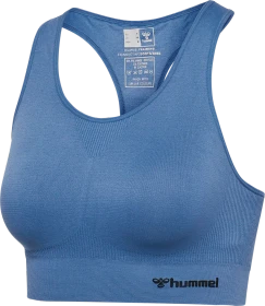 hummel Seamless Sports Top Funktionsshirt ärmellos blue horizon (Damen)
