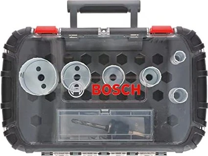 Bosch Professional BiM Progressor for Wood and Metal Sanitärinstallateur Lochsägen-Sortiment inkl. Koffer, 9-tlg.