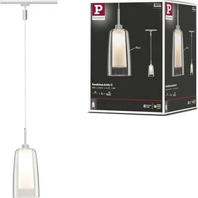 Paulmann URail Pendulum Arido II Schienensystem LED Pendelleuchte 5W Glas chrom matt, 1 Stück