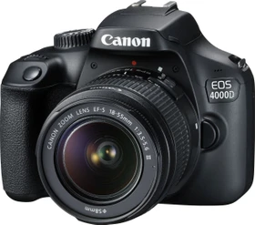 Canon EOS 4000D mit Objektiv EF-S 18-55mm 3.5-5.6
