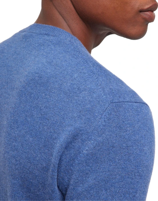 Falke Luxury V-Ausschnitt Pullover bluestone (Herren)