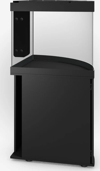 Juwel Trigon 190 LED Aquarium-Set mit Unterschrank, schwarz/schwarz, 190l