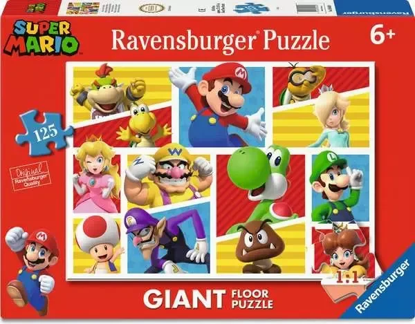 Ravensburger Marios Freunde und Feinde Riesen-Bodenpuzzle