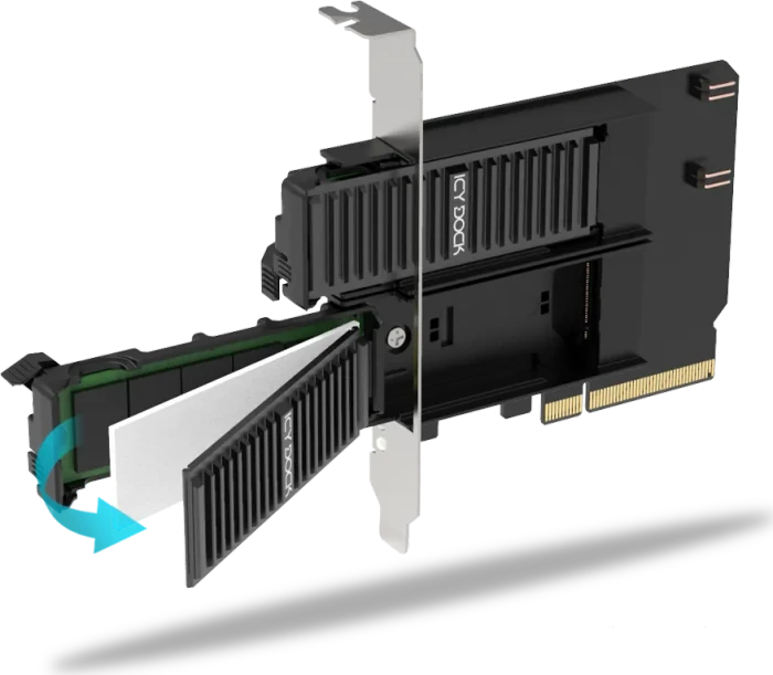 Icy Dock ExpressSlot Core MB312M4P-B