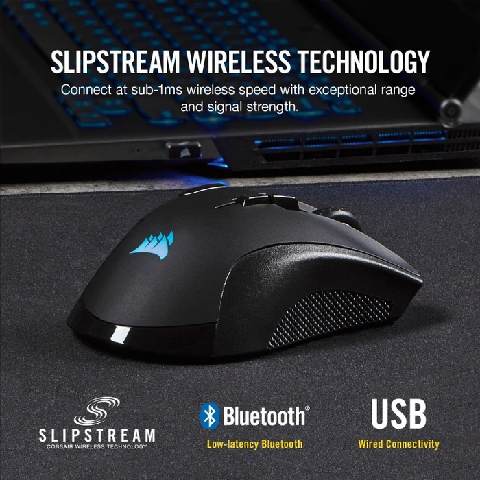Corsair Ironclaw RGB Wireless, USB/Bluetooth