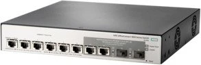 HP OfficeConnect 1850 6XGT Desktop 10G Smart Switch, 6x RJ-45, 2x RJ-45/SFP+