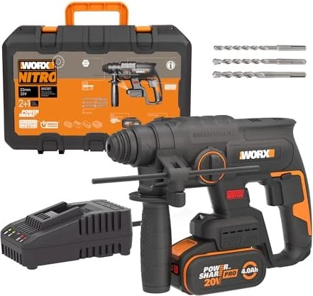 Worx WX381 20V PowerShare Akku-Bohrhammer