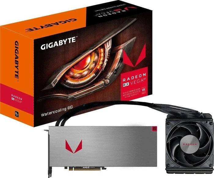 GIGABYTE Radeon RX Vega 64 Liquid, 8GB HBM2, HDMI, 3x DP