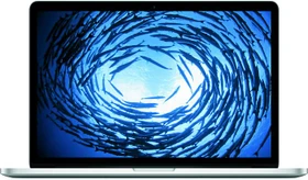 Apple MacBook Pro 15.4" Retina, silber, Core i7-4770HQ, 16GB RAM, 256GB SSD, DE [Mid 2015]