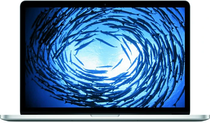 Apple MacBook Pro 15.4" Retina, silber, Core i7-4770HQ, 16GB RAM, 256GB SSD, DE [Mid 2015]
