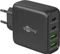 goobay 4-Port GaN Netzteil, USB-C/USB-A, 2x USB-C + 2x USB-A, 68W, schwarz Vorschaubild