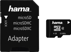 Hama High Speed 4GB Adapter Kit, Class 4