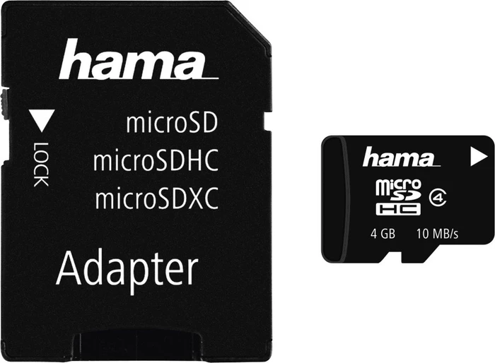 Hama High Speed 4GB Adapter Kit, Class 4