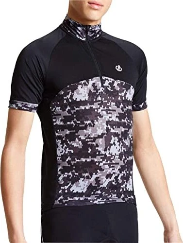 Dare 2b Bike Stay The Course Trikot kurzarm schwarz (Herren)