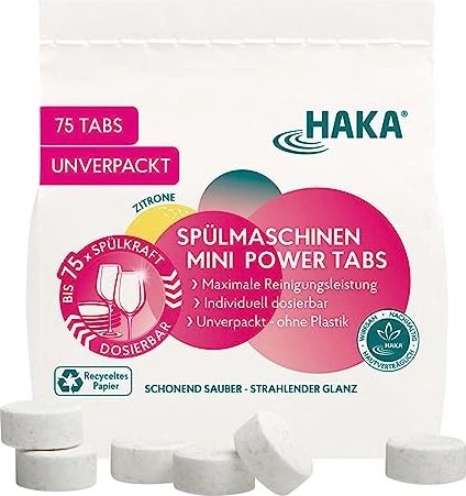 Haka Mini Power Geschirrspültabs, 75 Stück