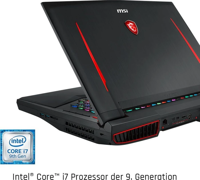 MSI GT75 Titan 10SG-480, Core i7-10875H, 64GB RAM, 1.02TB SSD, 1TB HDD, GeForce RTX 2080, DE