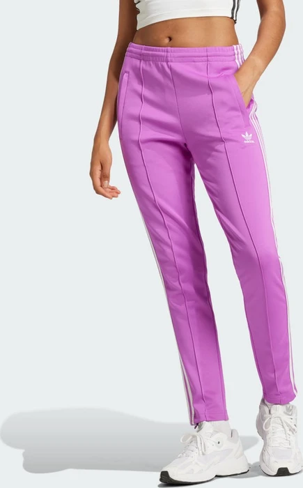 adidas Adicolor SST Trainingshose lang purple burst (Damen)