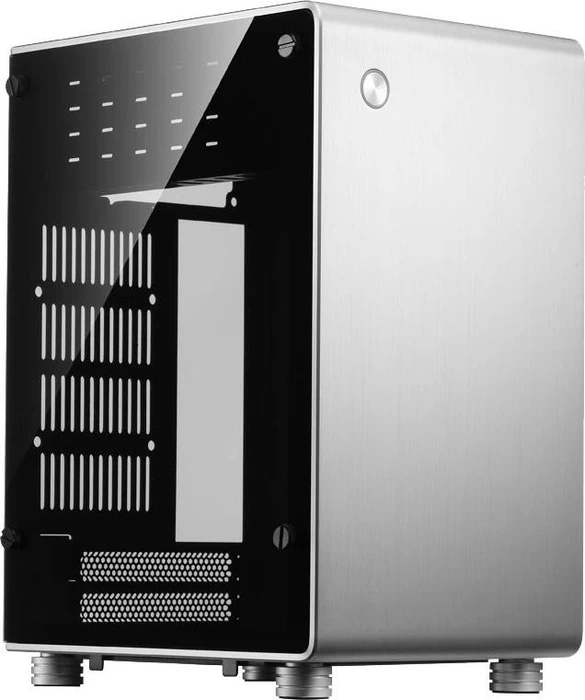 Jonsbo U1 Plus silber, Glasfenster, Mini-ITX