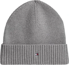 Tommy Hilfiger Flag Kaschmir Beanie medium grey heather