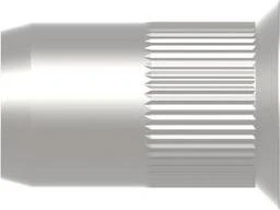 Gesipa Stahl gerändelt Senkkopf Blindnietmutter M10x12x21mm, 500 Stück