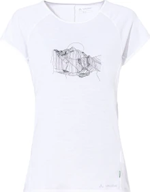 Vaude Tekoa II Funktionsshirt kurzarm white/lavender (Damen)