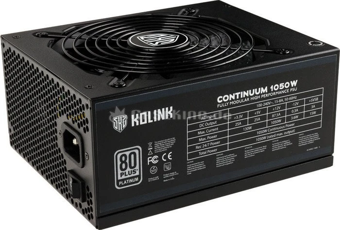 Kolink Continuum (Rev. 2.0) 1050W, ATX 2.4