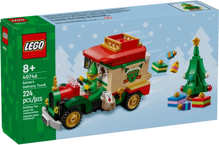 LEGO Lieferwagen des Weihnachtsmanns