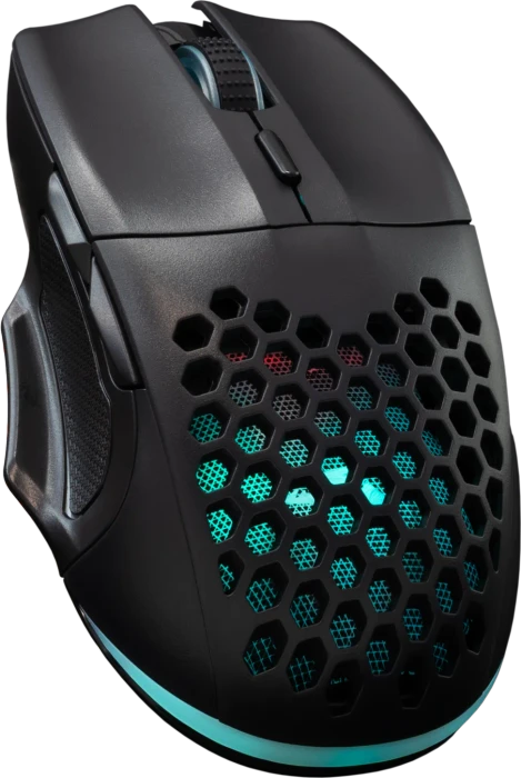 Baracuda Penguin Black Gaming Mouse, schwarz, USB